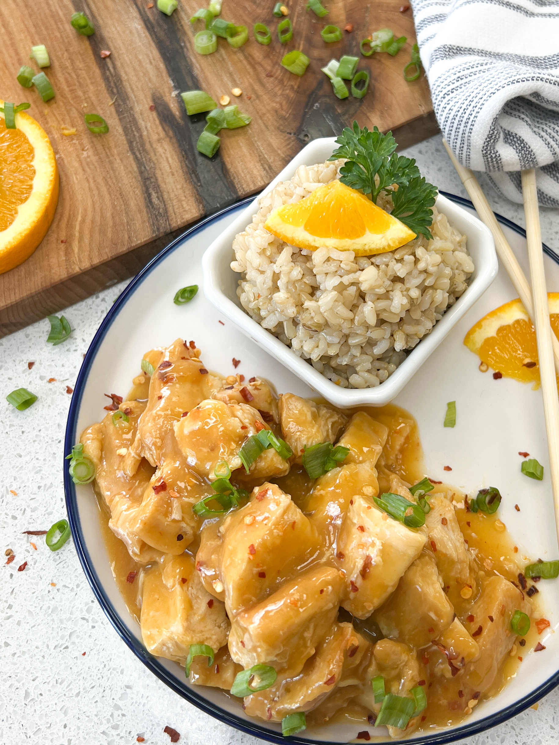 Sweet Orange Chicken